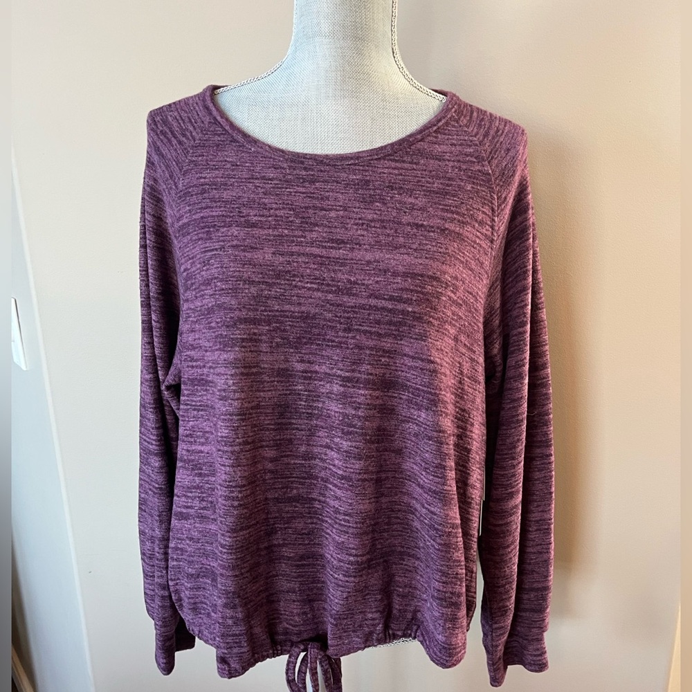 Olivia Sky Deep Purple Knitwear